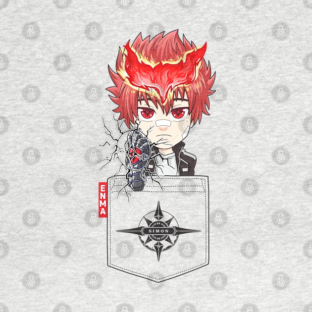 Pocket Chibi Enma Kozato by TeeTowArt